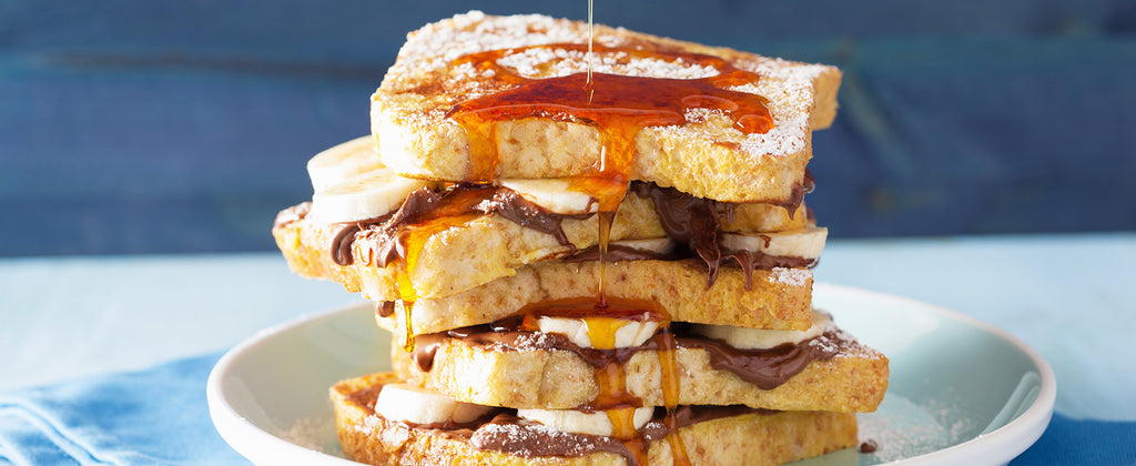 Instant Eggless Orange French Toast (Without Egg)